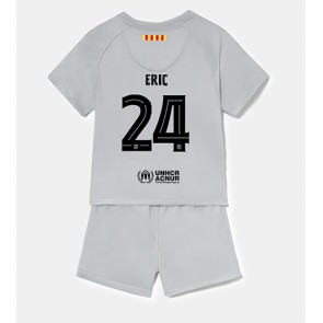 Barcelona Eric Garcia #24 kläder Barn 2022-23 Tredje Tröja Kortärmad (+ korta byxor)